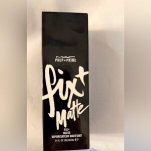 MAC Prep + Prime Fix+ Matte Setting Spray - Black NEW IN BOX